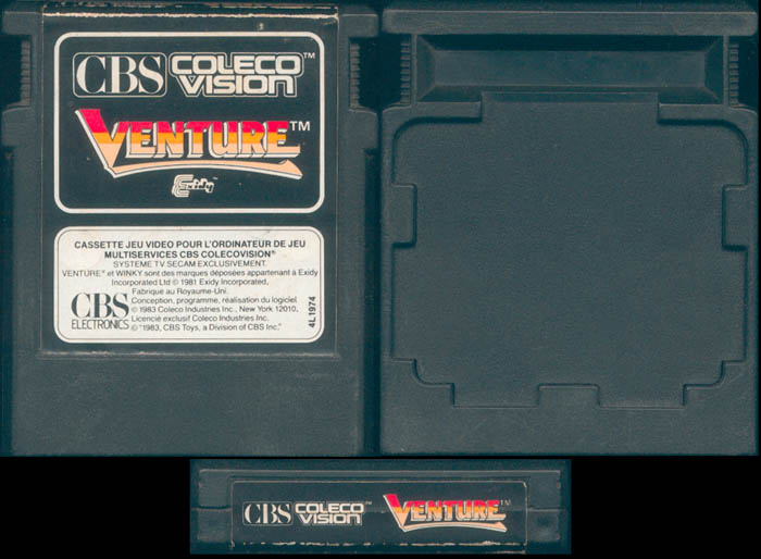 OMEGA RACE - CBS Coleco Colecovision - Boite et Cartouche - Testé 100